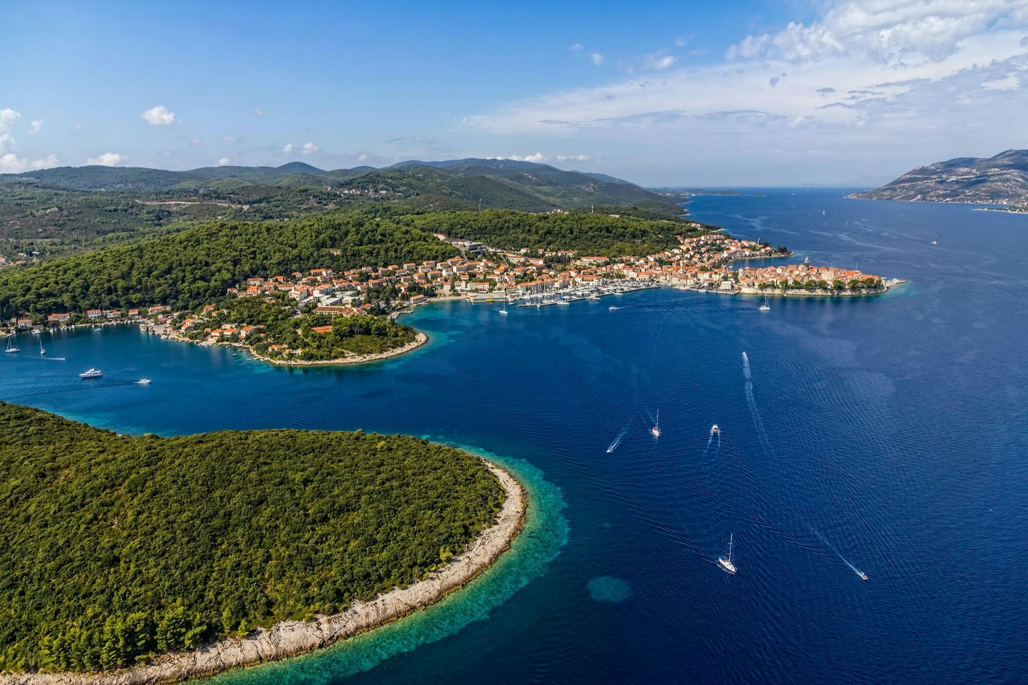 Dalmatia - Dubrovnik to Split Bike and Boat